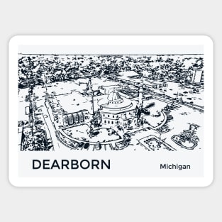 Dearborn Michigan Sticker